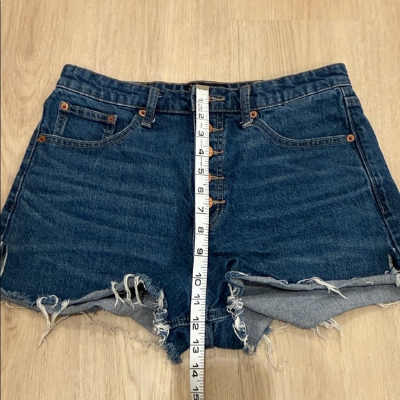 Lucky Brand 8/29 Lucky Pins Denim Blue Women's Shorts - Picture 4 of 8